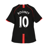 Manchester United ROONEY #10 Auswärts-Fußballtrikot Retro 2007/08